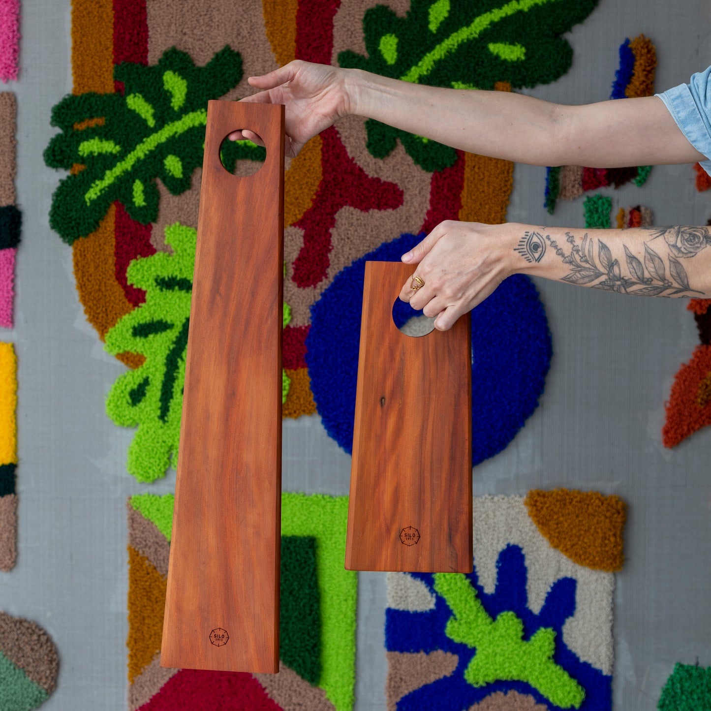 Tábua Silo de servir - longa