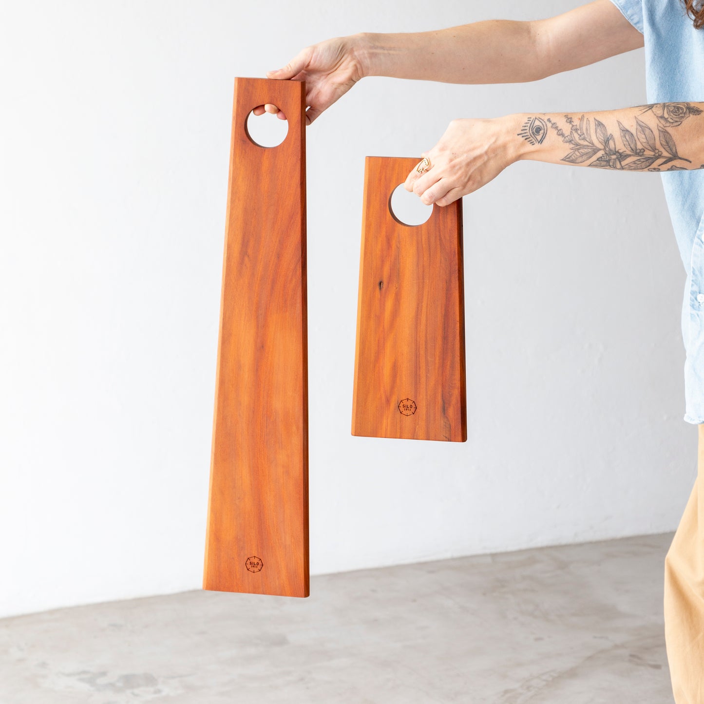 Tábua Silo de servir - longa