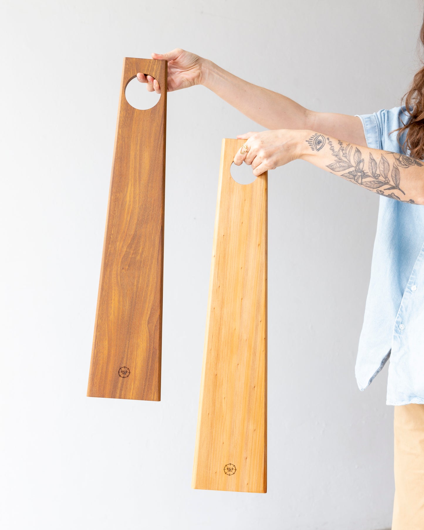 Tábua Silo de servir - longa